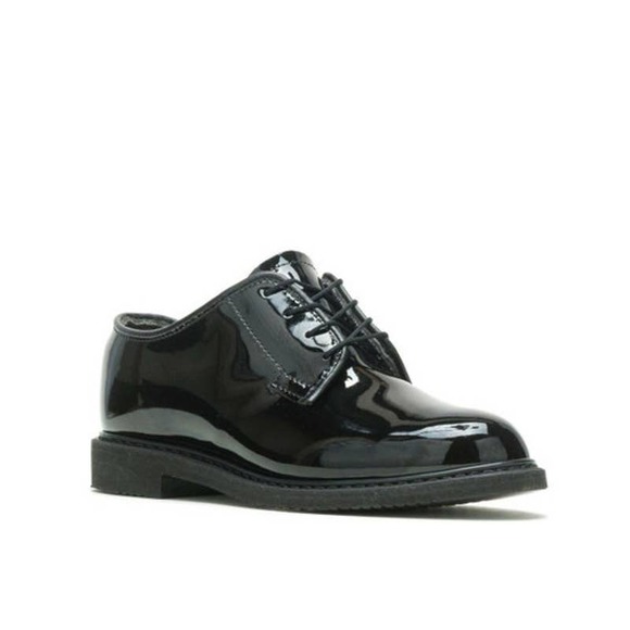Bates Shoes New Bates Lites Black High Gloss Oxford Shoes Womens 8